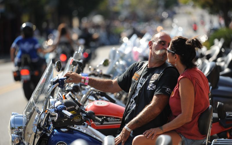 The Bikers of Bikes, Blues and Barbecue 2014