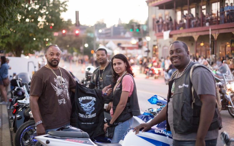 The Bikers of Bikes, Blues and Barbecue 2015