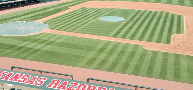 The Man Behind Baum Field: UA Groundskeeper Wins National Award For Mowing Design