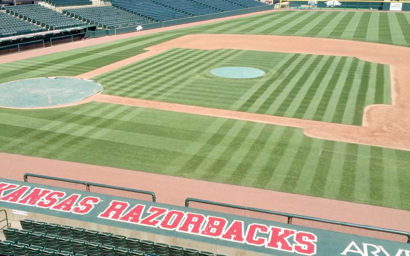 The Man Behind Baum Field: UA Groundskeeper Wins National Award For Mowing Design