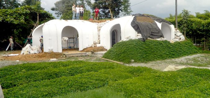 Eco-Friendly Hobbit Hole Houses