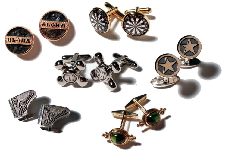 Cuff links as a gift for a new adult