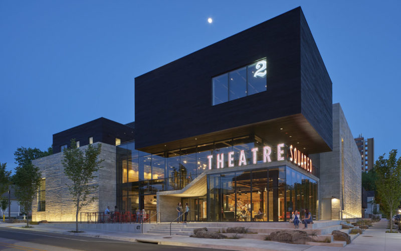 TheatreSquared, theater patrons celebrate new space