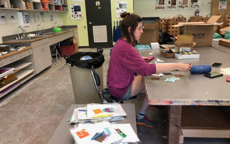Art Takes No Days Off At Community Creative Center