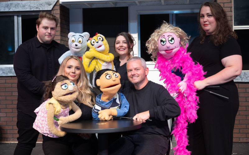Puppets Gone Wild! But love story is real in APT’s ‘Avenue Q’