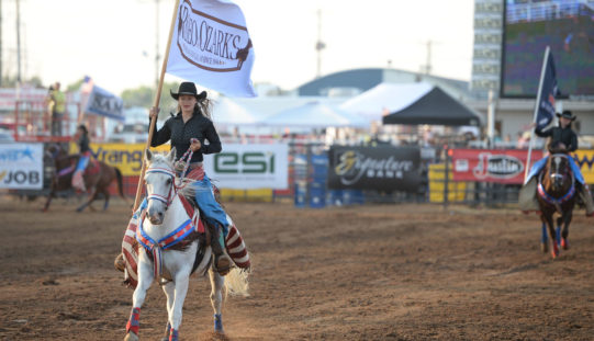 The Next Generation: Rodeo of the Ozarks ropin’ fans in young