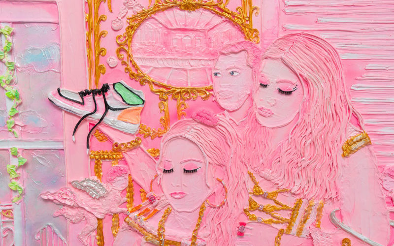 Momentary artist Yvette Mayorga creates an intricate world in pink