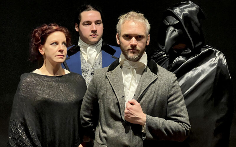 Edgar Allan Poe challenges madness in Theatre Collective’s ‘Nightfall’