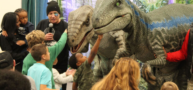 Kay Rodgers Park transforms into prehistoric jungle for a Dinosaur Adventure