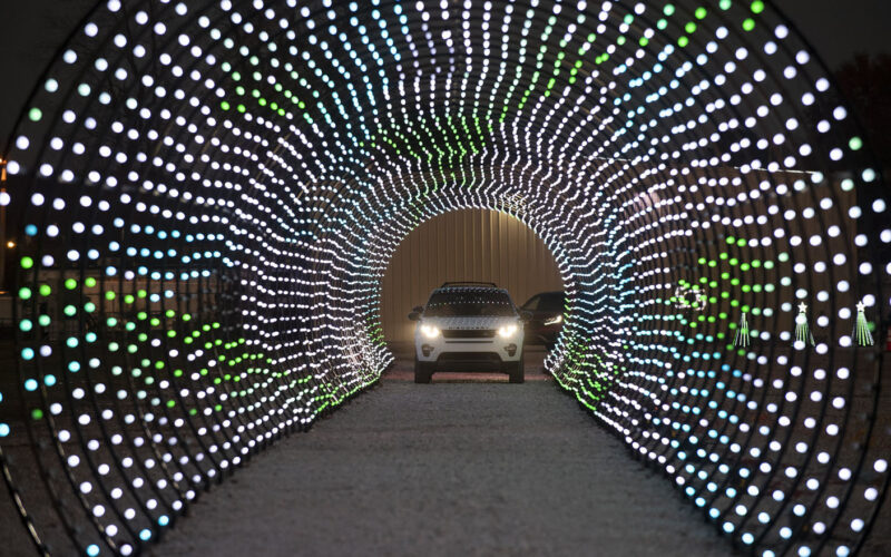 Almost 1 million lights make up new drive-through experience