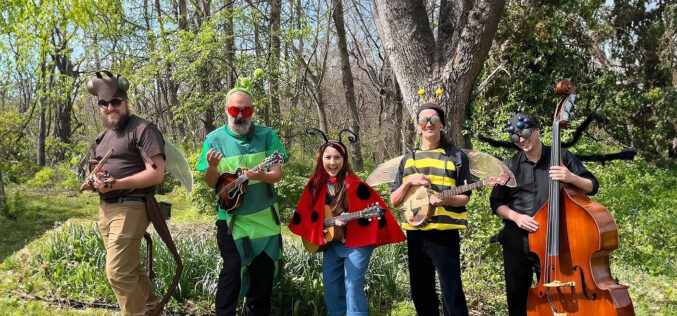 Candy Lee’s Backyard Bugs make music for kids Saturday at Jones Center