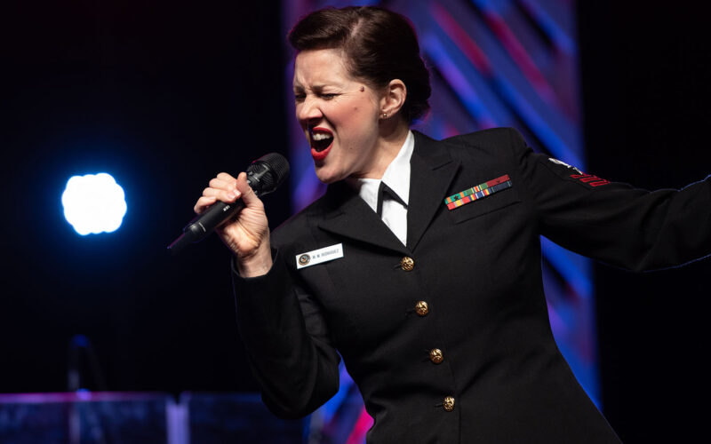 Four Minutes with Maia Rodriguez, a member of the U.S. Navy Sea Chanters