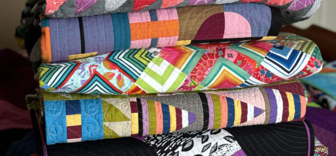 Quilts on show April 19-20 are thoroughly modern creations