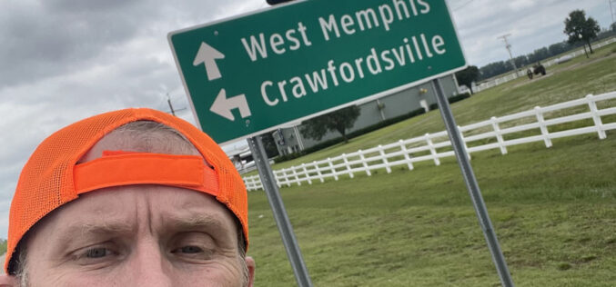 Rogers man runs across the state of Arkansas to raise money for Camp Corral