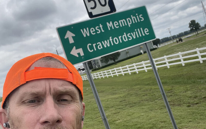 Rogers man runs across the state of Arkansas to raise money for Camp Corral