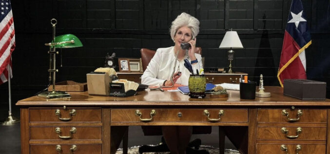 Cindy Clark channels Texas Governor’s wit and sharp humor in off-season production of “Ann”