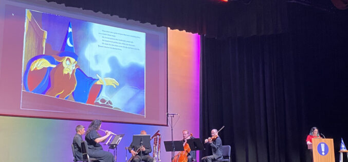 Cartoon in concert: SoNA Beyond ensemble evokes musical magic with ‘Sorcerer’s Apprentice’